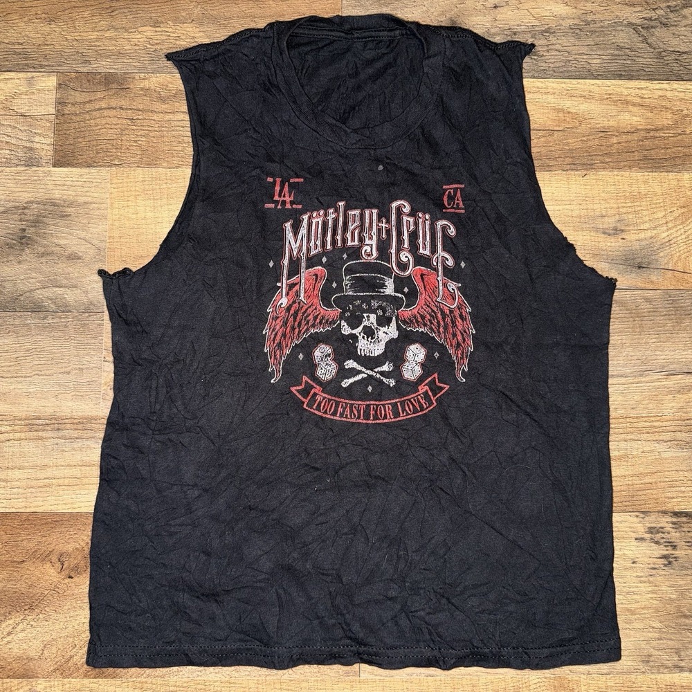 Motley Crue Too Fast For Love Muscle Shirt